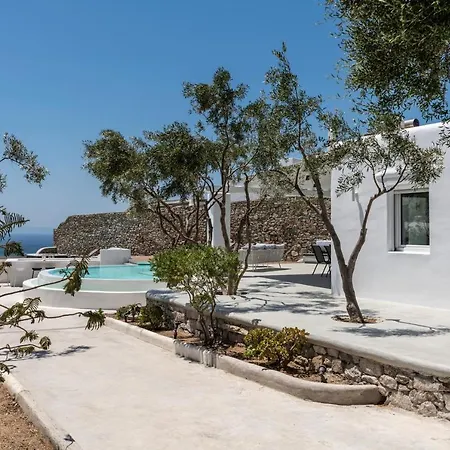 In Mykonos - 6 Bedroom - 1km From - Infinity Pool - Sunset View *