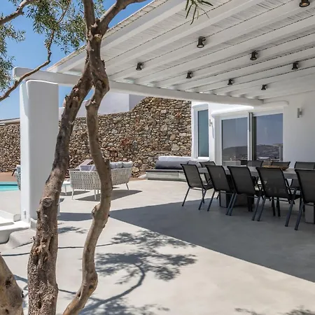 In Mykonos - 6 Bedroom - 1km From - Infinity Pool - Sunset View