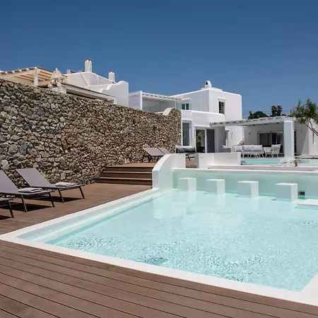 Villa In Mykonos - 6 Bedroom - 1km From - Infinity Pool - Sunset View *