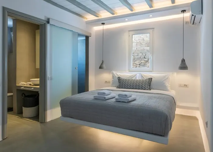 In Mykonos - 6 Bedroom - 1km From - Infinity Pool - Sunset View * Mykonos Town